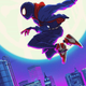 A small taste of an amazing poster for Spider-Man: Into the Spider-Verse.